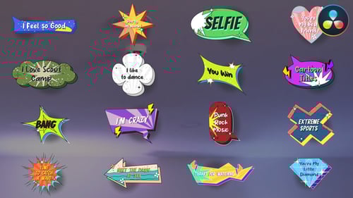 Títulos animados para DaVinci Resolve