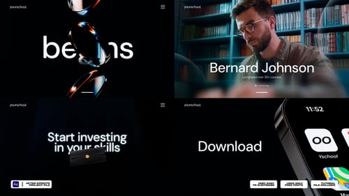 Minimalistic Educational Promo