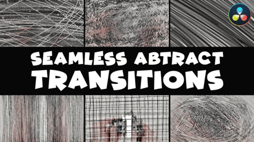 Transiciones fluidas de garabatos abstractos | DaVinci Resolve