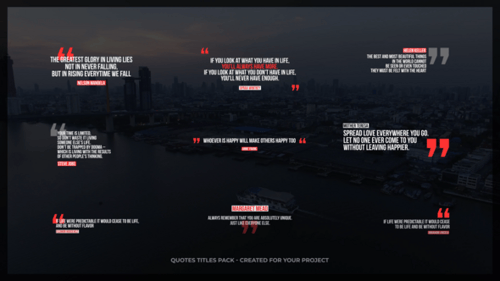 Quotes Titles V1 | DaVinci Resolve Template