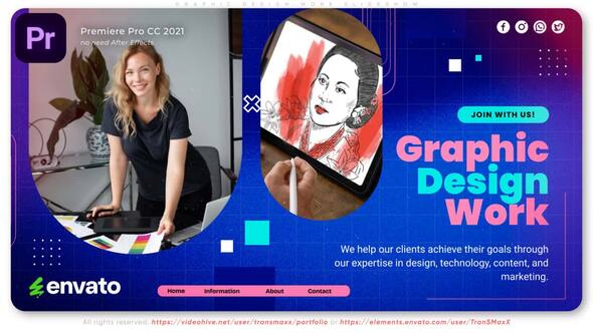 Graphic Design Work Slideshow, Openers ft. agency & agency ...