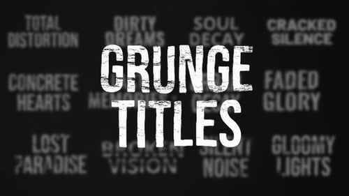 Grunge Titles