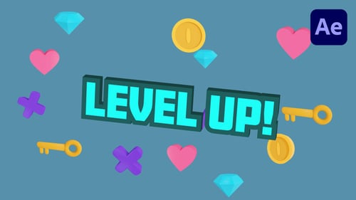 Level Up Fun Gaming Title