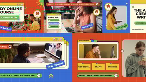 Retro Education After Effects