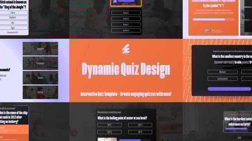 Stylish Quiz Design MOGRT
