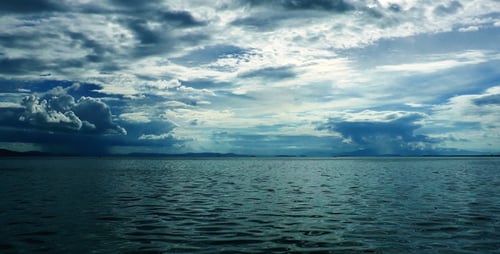 Seaside and Clouds