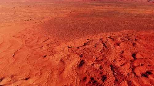 Monument Valley Rock Formations in Navajo Land