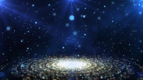 Disco Particles New Year Loop