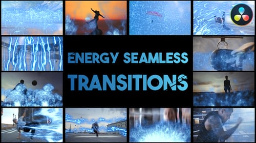 Energy Seamless Transitions for DaVinci Resolve