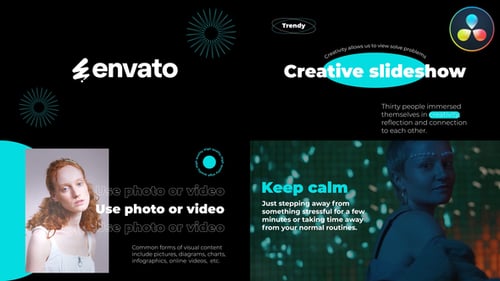 Cenas criativas modernas para DaVinci Resolve