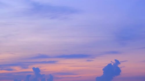 Lapso de tiempo del cielo 4K, hermoso fondo, cielo Timelapse del horizonte