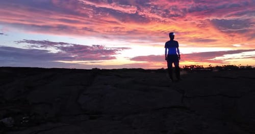 Explorador em viagem