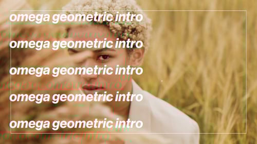 Dynamic Geometric Opener for Modern Promotional Videos