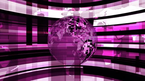 Animierter Hintergrund für pinke digitale Nachrichten
