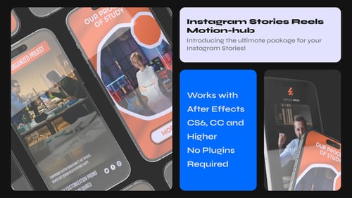 Instagram Vertical Reels Red