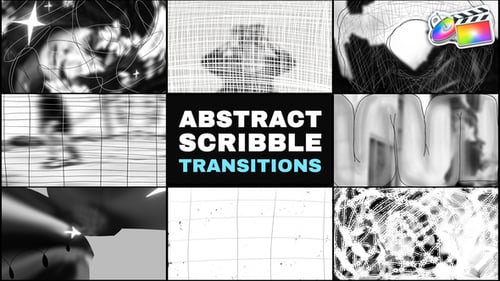 Abstract Scribble Seamless Transitions | FCPX