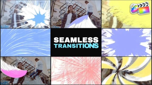 Transiciones fluidas y dinámicas coloridas | FCPX