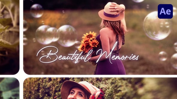 Elegant Photo Slideshow with Light Leaks and Script Titles, Openers ft ...
