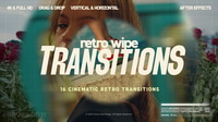 Retro Wipe Transitions