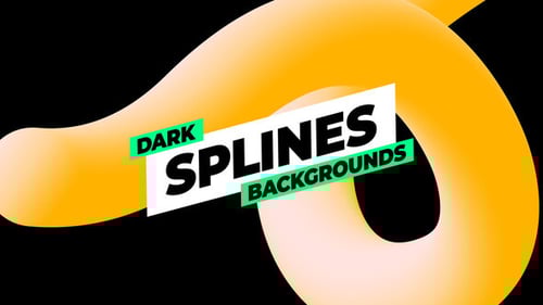Dark Splines Backgrounds