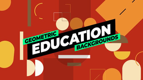 Geometric Education Backgrounds