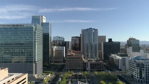 Aerial view of Downtown Phoenix