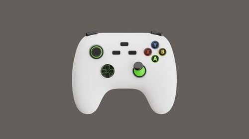 3D Animation of Gaming Controller in Excited Situations
