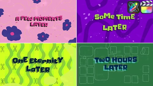 Some Time Later Slides for FCPX