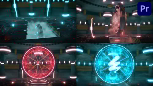 Portal Of Light for Premiere Pro