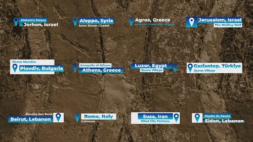 Location Ancient Civilizations Titles Davinci Resolve.