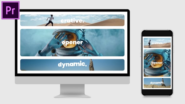 Rhythmic Multiscreen Resizable Slideshow MOGRT for Premier Pro, Video ...
