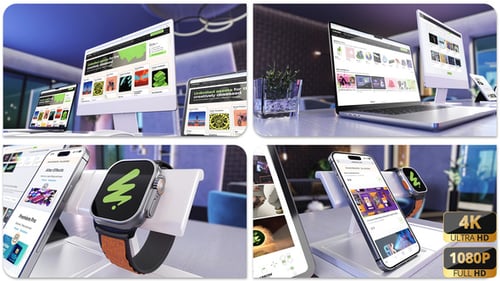 Multi-Device Responsive Website Presentation