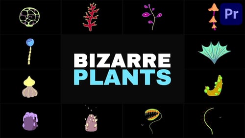 Bizarre Plants | Premiere Pro MOGRT