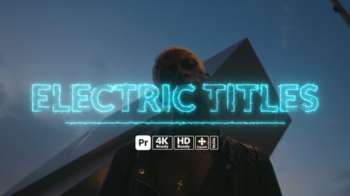Electric Titles for Premiere Pro