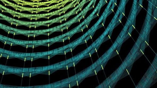 Hintergrund der Technologie digitaler holographischer Linien