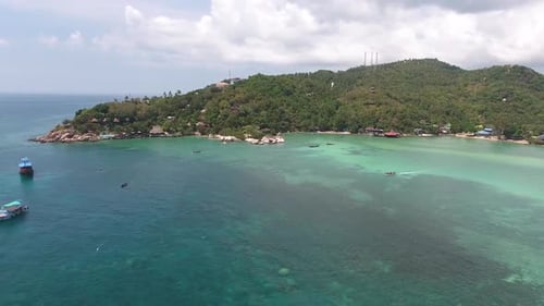 Equipe de mergulho em Koh Tao