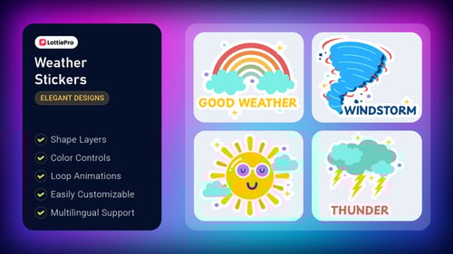 Weather Stickers