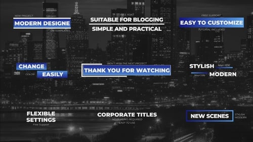 Classic Elegant Lower Thirds Davinci Resolve.
