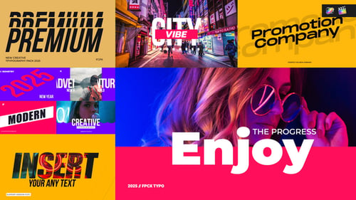 Dynamic Kinetic Typography Titles for Modern Video Edits