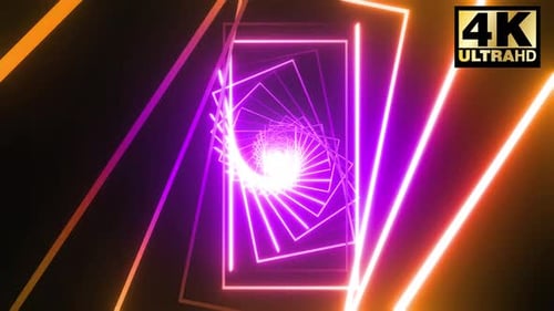 Rechtecke Strichtunnel Vj Loop