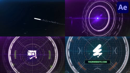 Information Tech Logo Reveal for After Effects