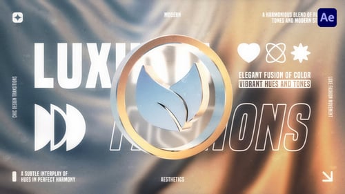 Radiant Fluid 3D Logo Reveal Animation