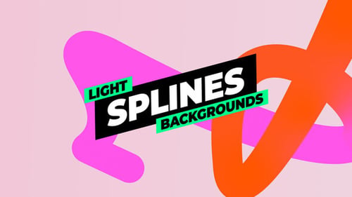 Light Splines Backgrounds