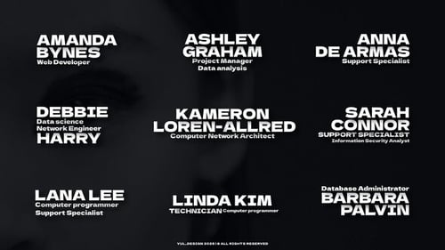 Shadow Lower Thirds | MOGRT