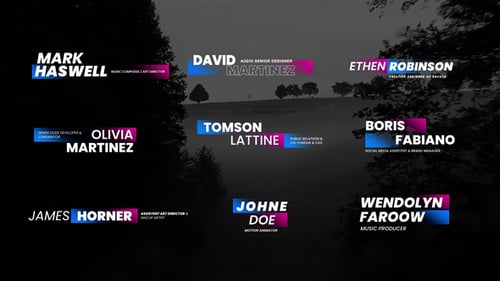 Modern Lower Thirds for Premiere Pro