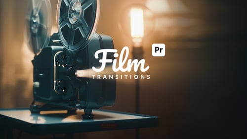 Film transitions for Premiere Pro
