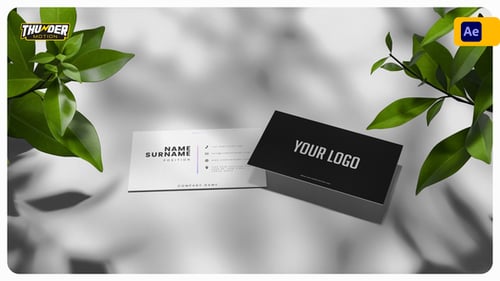 Elegant Business Card Mockup