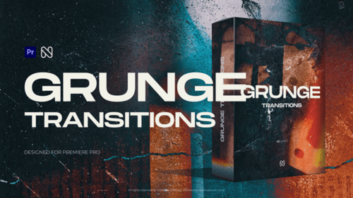 Grunge Transitions for Premiere Pro
