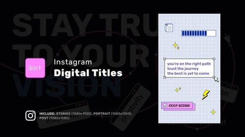 Digital Titles Reels