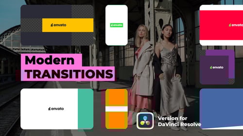 Modern Transitions | DaVinci Resolve